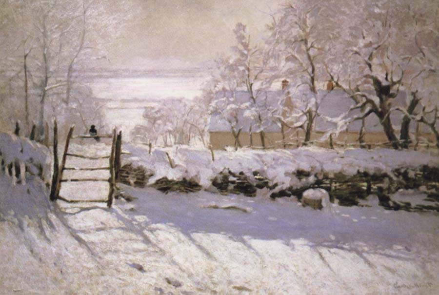 Claude Monet The Magpie